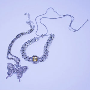 Butterfly Charm Set (Yellow)
