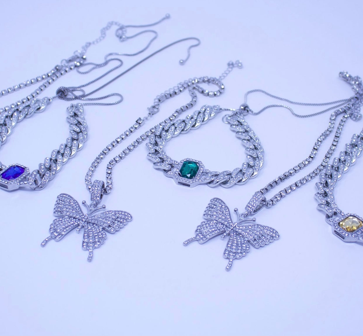 Butterfly Charm Set (Green)